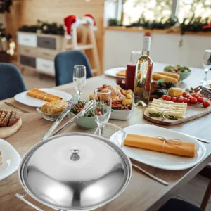 Casserole en Acier Inoxydable avec Poignées – Image 3