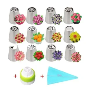 Douilles de Glaçage Gâteaux et Cupcakes Tulipe Russe