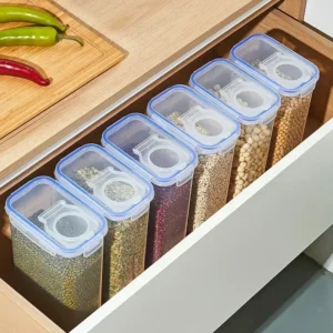 Boîte de Stockage Empilable pour Garde-Manger