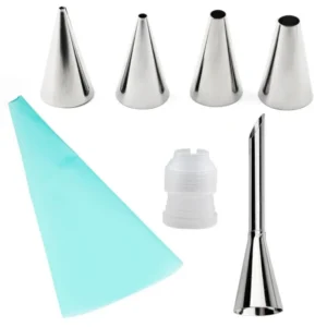 Kit de Poches à Douille Réutilisables en Silicone - 6 Pièces – Image 4