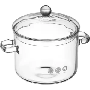 Casserole en Verre à Haute Teneur en Borosilicate