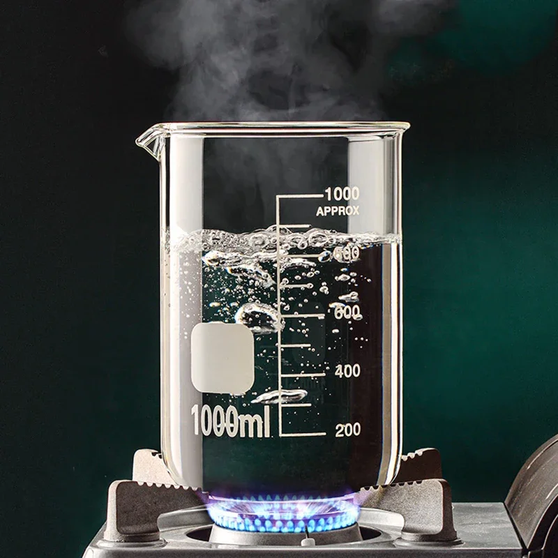 Verre à Mesurer Transparent en Borosilicate