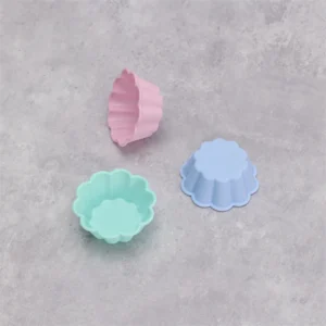 Moules à Muffins Pétale en Silicone - Lot de 12 – Image 3
