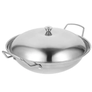 Casserole en Acier Inoxydable avec Poignées