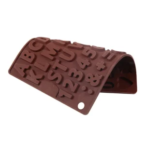 Moule à Chocolat et Bonbons en Silicone - Lettres et Chiffres – Image 6