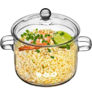 Casserole en Verre à Haute Teneur en Borosilicate – Image 3
