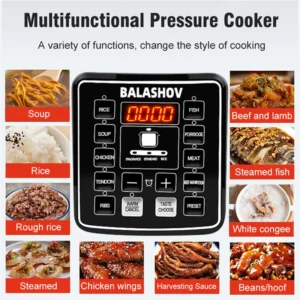 Autocuiseur Électrique 9-en-1, Cuisson Rapide – Image 3