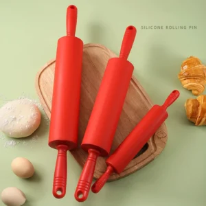 Grand Rouleau à Pâtisserie Antiadhésif en Silicone – Image 3