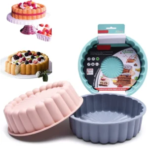 Moule à Gâteau Rond en Silicone