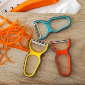 Ensemble de 3 Éplucheurs pour Fruits et Légumes