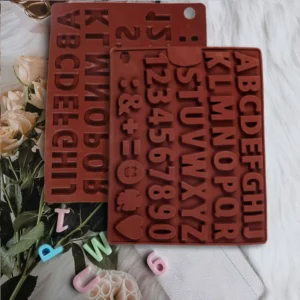 Moule à Chocolat et Bonbons en Silicone – Lettres et Chiffres