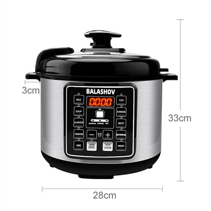 Autocuiseur Électrique 9-en-1, Cuisson Rapide