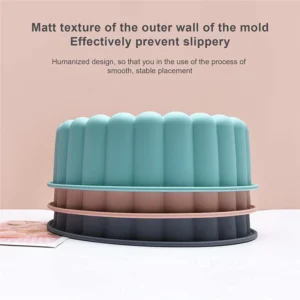 Moule à Gâteau Rond en Silicone – Image 5