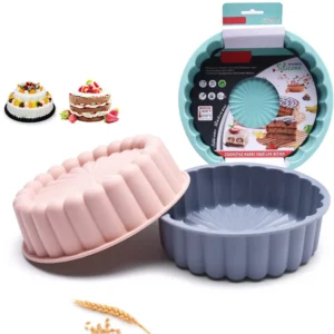 Moule à Gâteau Rond en Silicone