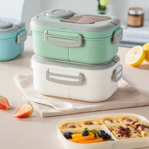 Lunch Box Bento Portable avec Compartiments – Image 5