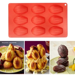 Moule à Madeleines en Silicone Non-Collant – Image 4