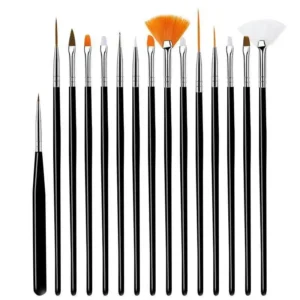 Set de 15 Pinceaux de Décoration pour Gâteaux – Image 6
