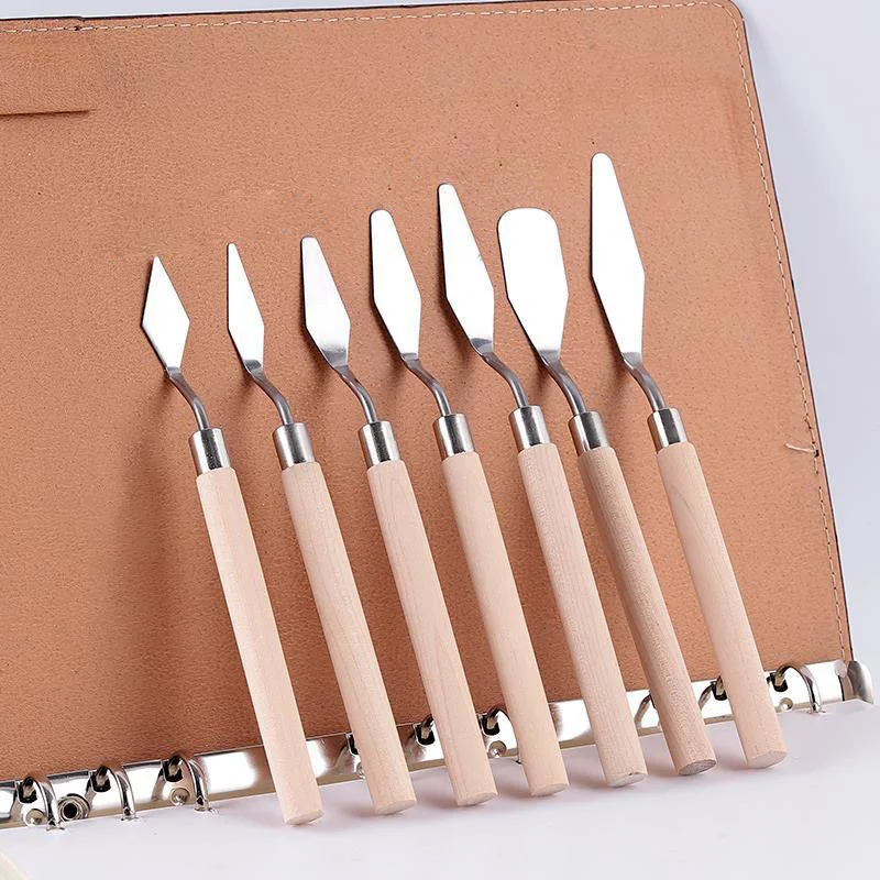Spatule à Gâteau et Grattoir à Crème en Acier Inoxydable