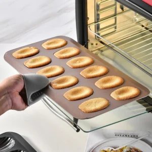 Mini Moule à Madeleines Antiadhésif – 12 Cavités