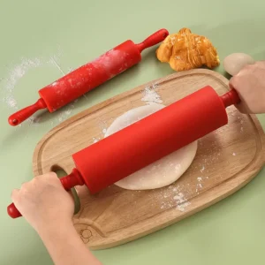 Grand Rouleau à Pâtisserie Antiadhésif en Silicone